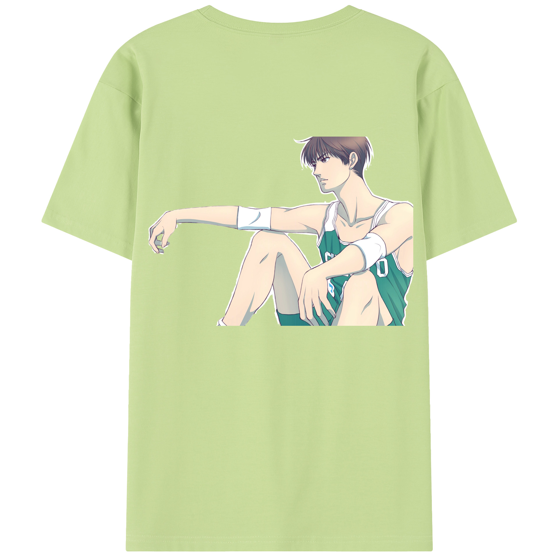 SLAM DUNK／スラムダンク 綿100％半袖Tシャツ（背面プリント）
